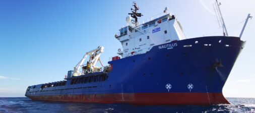 Image Credit: © 2021 OSV Nautilus at sea. Courtesy of ASCM.